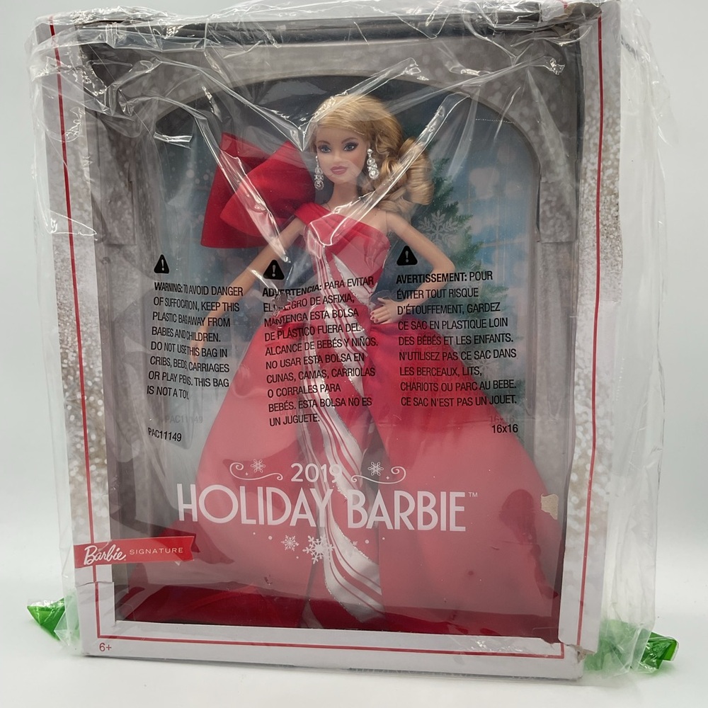 Mattel 2019 Holiday Barbie Special Edition #FXF03 Collector’s Doll Candy Cane